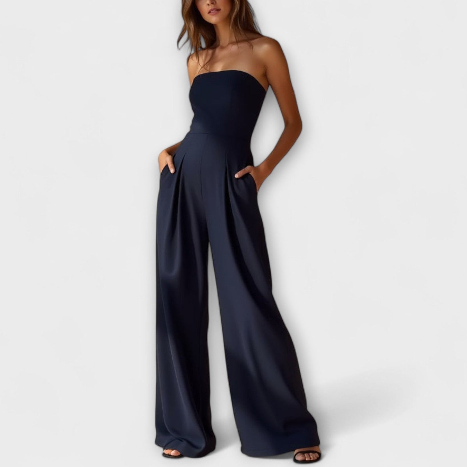 Kiora | Elegante Tuta Senza Spalline