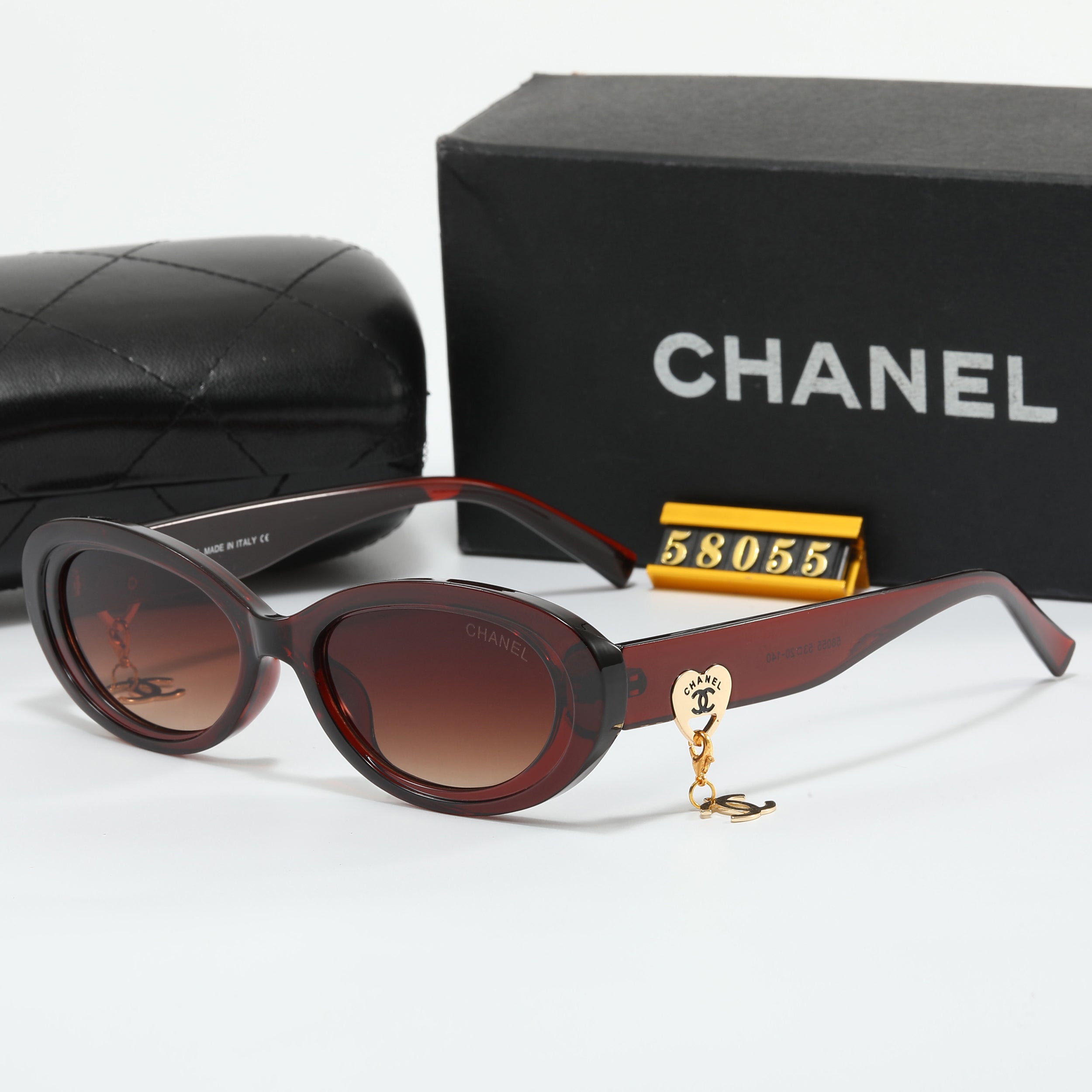Chanel Oval Sunglasses
