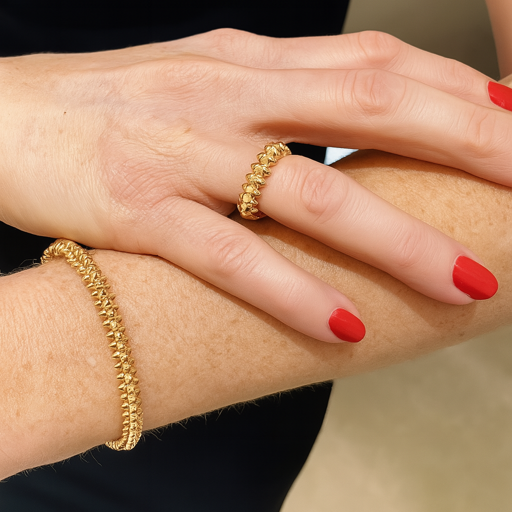 Bracelet Clash CR Gold